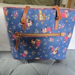 Dooney & Bourke Epcot Spring Minnie Mouse Tote Bag